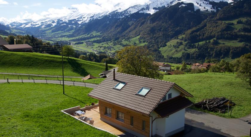 Gaestehaus Myhideaway Reichenbach im Kandertal Pokoj fotografie